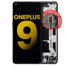 OLED Assembly With Frame For OnePlus 9 (International Version) (Refurbished) (Astral Black)