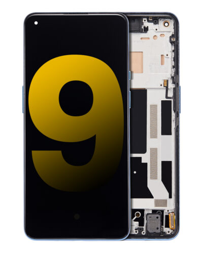 Écran OLED avec cadre pour OnePlus 9 (version internationale) (reconditionné) (Arctic Sky) – Image 3