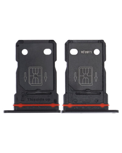 Dual Sim Card Tray For OnePlus 9 Pro (Stellar Black) – Image 2
