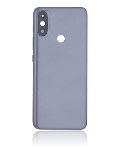 Coque arrière en verre pour Motorola Moto E20 (XT2155 / 2021) (Gris) – Image 4