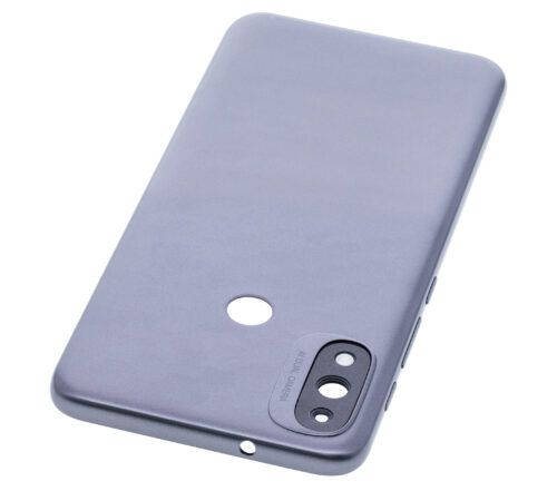 Coque arrière en verre pour Motorola Moto E20 (XT2155 / 2021) (Gris) – Image 6