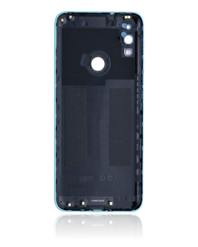 Coque arrière en verre pour Motorola Moto E20 (XT2155 / 2021) (Bleu) – Image 3