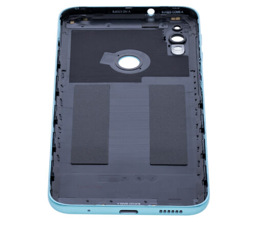 Coque arrière en verre pour Motorola Moto E20 (XT2155 / 2021) (Bleu) – Image 7