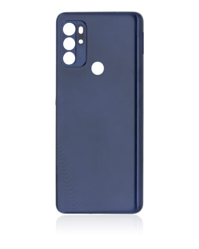 Coque arrière en verre pour Motorola Moto G60S (XT2133 / 2021) (Bleu) – Image 4