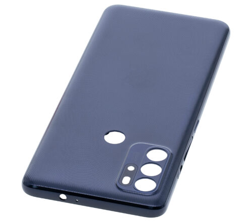 Coque arrière en verre pour Motorola Moto G60S (XT2133 / 2021) (Bleu) – Image 5