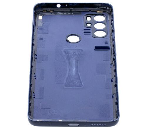 Coque arrière en verre pour Motorola Moto G60S (XT2133 / 2021) (Bleu) – Image 7