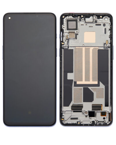 Bloc écran OLED avec cadre pour OnePlus Nord 2 5G (reconditionné) (Gray Sierra) – Image 2