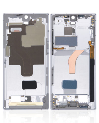 Boîtier intermédiaire pour Samsung Galaxy S22 Ultra 5G (version internationale) (blanc) – Image 2