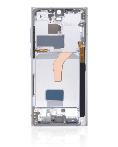 Boîtier intermédiaire pour Samsung Galaxy S22 Ultra 5G (version internationale) (blanc) – Image 4