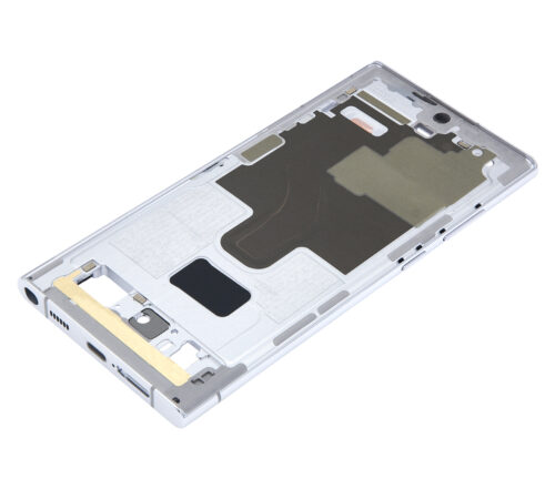 Boîtier intermédiaire pour Samsung Galaxy S22 Ultra 5G (version internationale) (blanc) – Image 5