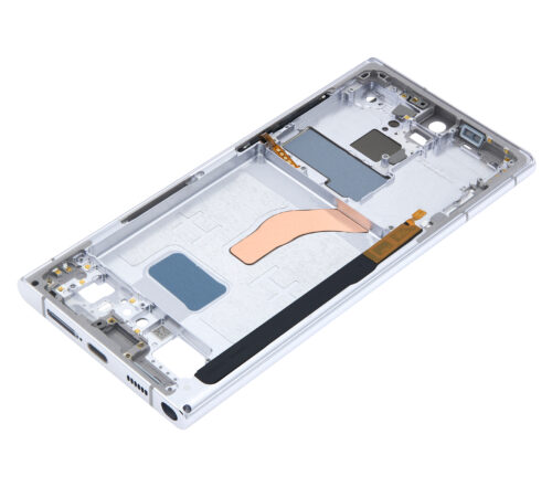 Boîtier intermédiaire pour Samsung Galaxy S22 Ultra 5G (version internationale) (blanc) – Image 8