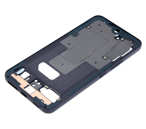 Boîtier intermédiaire pour Samsung Galaxy S22 5G (version internationale) (Noir fantôme) – Image 5