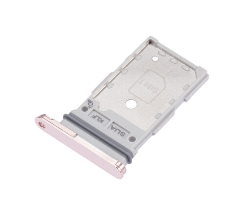 Dual Sim Card Tray For Samsung Galaxy S22 / S22 Plus (Pink Gold) – Image 4