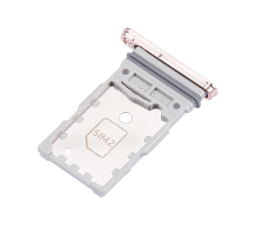 Dual Sim Card Tray For Samsung Galaxy S22 / S22 Plus (Pink Gold) – Image 5