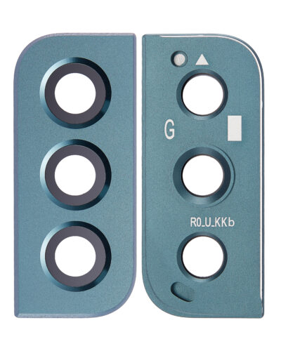 Objectif de caméra arrière avec anneau de bordure pour Samsung Galaxy S22 / S22 Plus (vert) – Image 2
