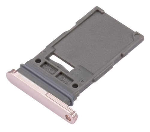 Single Sim Card Tray For Samsung Galaxy S22 5G / S22 Plus 5G (Pink Gold) – Image 5