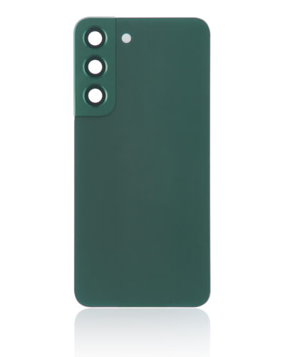 Coque arrière en verre avec objectif pour Samsung Galaxy S22 5G (sans logo) (Pièce de rechange Plus) (Vert) – Image 3