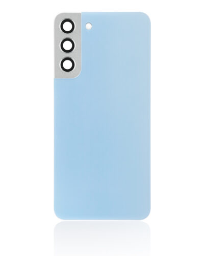Coque arrière en verre avec objectif pour Samsung Galaxy S22 Plus 5G (sans logo) (Pièce de rechange Plus) (Bleu ciel) – Image 3