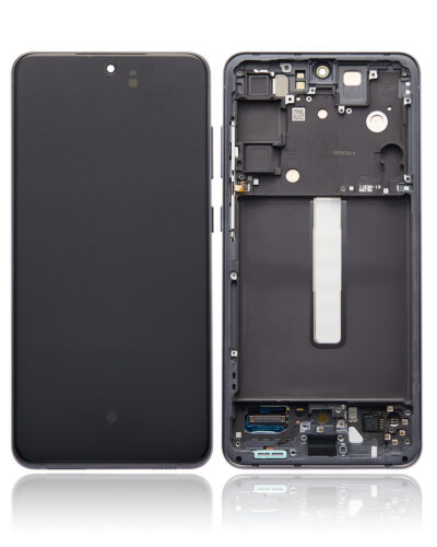 Écran OLED avec cadre pour Samsung Galaxy S21 FE 5G (versions US et internationale) (reconditionné) (graphite) – Image 2