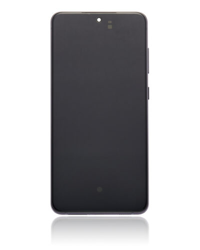 Écran OLED avec cadre pour Samsung Galaxy S21 FE 5G (versions US et internationale) (reconditionné) (graphite) – Image 4