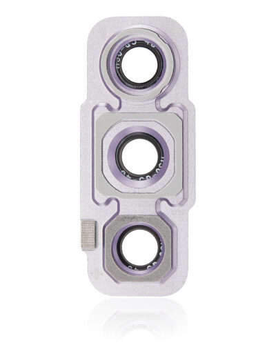 Back Camera Lens With Bezel Ring For Samsung Galaxy S21 FE 5G (Lavender) – Image 4
