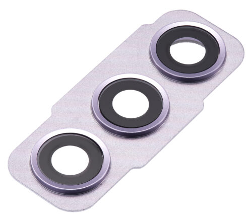 Back Camera Lens With Bezel Ring For Samsung Galaxy S21 FE 5G (Lavender) – Image 5