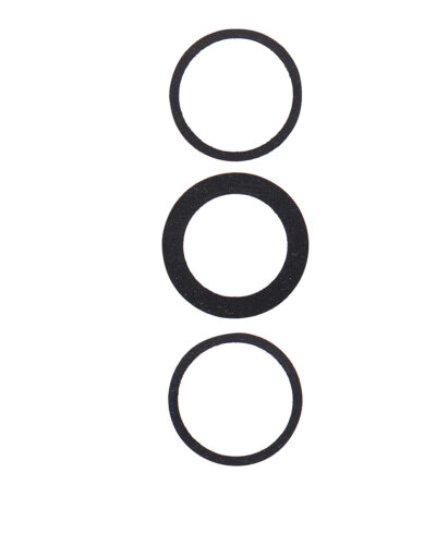 Back Camera Lens (Glass Only) With Adhesive For Motorola Moto Edge Plus / Edge 30 Pro (XT2201-1/4) / Edge X30 5G (XT2201 -2/6 /2022) (3 Piece Set) (White) – Image 4