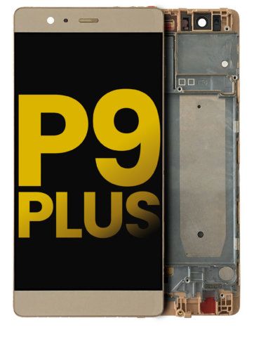 Écran LCD complet avec cadre pour Huawei P9 Plus (reconditionné) (Haze Gold) – Image 4