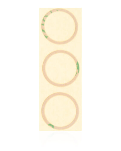 Lentille de caméra arrière (verre uniquement) avec adhésif pour iPhone 13 Pro / 13 Pro Max (ensemble de 3 pièces) (véritable saphir) (Premium) – Image 6
