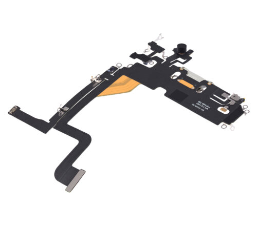 Câble flexible de port de charge pour iPhone 13 Pro (pièce d'origine d'occasion) (argenté) – Image 4