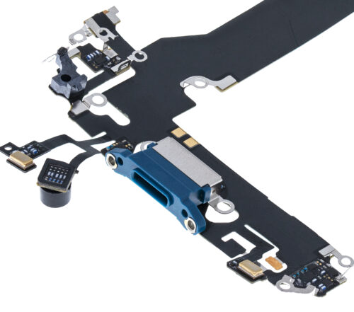 Câble flexible de chargement pour iPhone 13 Mini (Premium) (Bleu) – Image 6