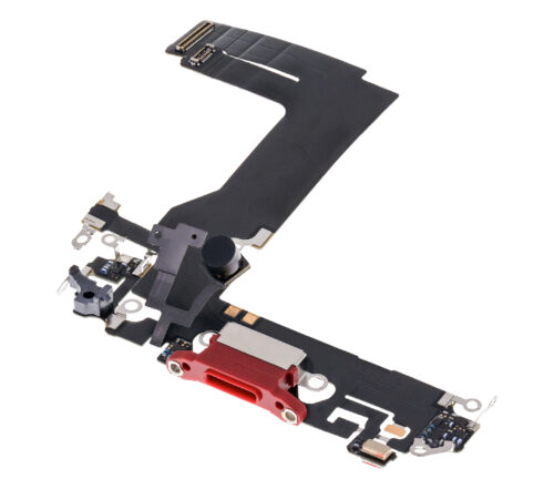 Câble flexible de port de charge pour iPhone 13 Mini (Premium) (Rouge) – Image 4