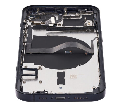 Back Housing W/ Small Parts For iPhone 13 (EU / Global Version) (Aftermarket Plus) (Midnight) – Image 9