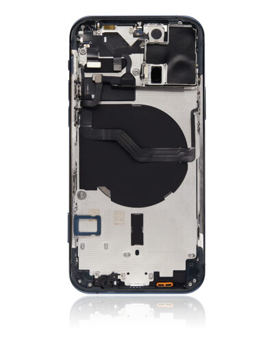 Back Housing W/ Small Parts For iPhone 12 Pro (EU / Global Version) (Aftermarket Plus) (Pacific Blue) – Image 5