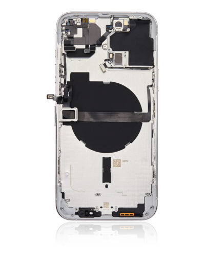 Coque arrière avec petites pièces pour iPhone 13 Pro Max (version UE/globale) (pièce de rechange Plus) (argent) – Image 5