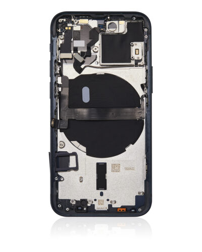 Coque arrière avec petites pièces pour iPhone 13 Mini (version UE/globale) (compatible qualité supérieure) (minuit) – Image 5