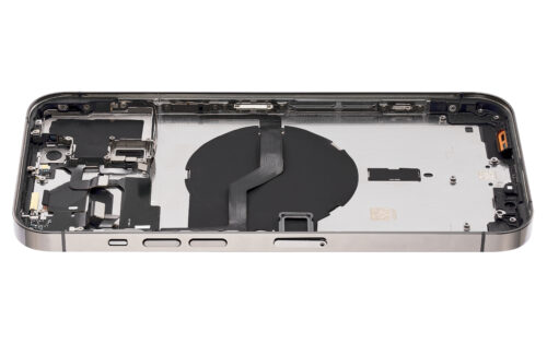 Back châssis W/ Small Parts pour iPhone 12 Pro Max (EU / Global Version) (compatible qualité supérieure) (graphite) – Image 11