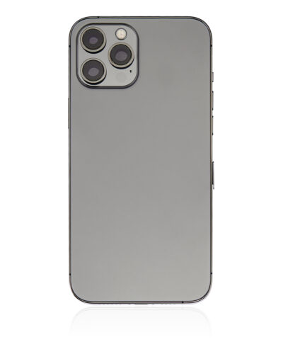 Back châssis W/ Small Parts pour iPhone 12 Pro Max (EU / Global Version) (compatible qualité supérieure) (graphite) – Image 4
