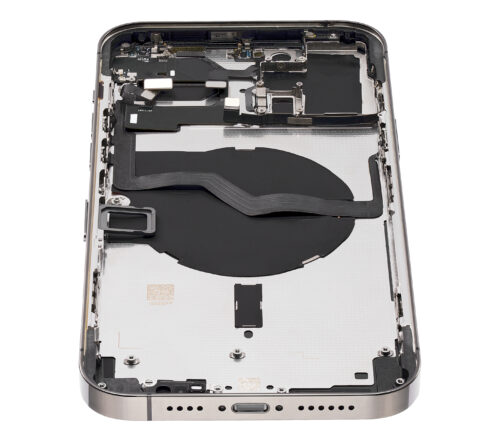 Back châssis W/ Small Parts pour iPhone 12 Pro Max (EU / Global Version) (compatible qualité supérieure) (graphite) – Image 9