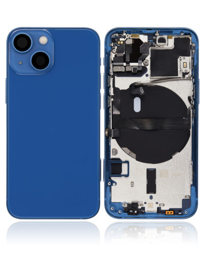 Back châssis W/ Small Parts pour iPhone 13 Mini (EU / Global Version) (compatible qualité supérieure) (bleu) – Image 2