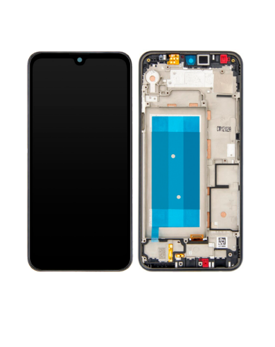 Écran LCD avec cadre pour LG Q60 (version simple carte SIM) / K50 (2019) / X520 (reconditionné) (noir aurore) – Image 6