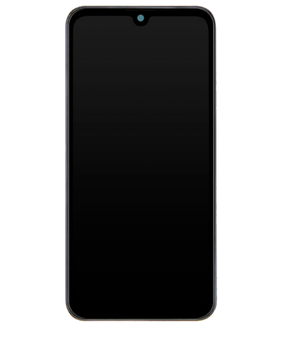 Écran LCD avec cadre pour LG Q60 (version simple carte SIM) / K50 (2019) / X520 (reconditionné) (noir aurore) – Image 5