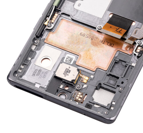 OLED Assembly With Frame For LG Velvet 5G (Non-Verizon 5G UW Frame) (Refurbished) (Black) – Image 6