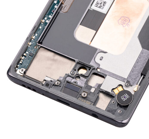 OLED Assembly With Frame For LG Velvet 5G (Non-Verizon 5G UW Frame) (Refurbished) (Black) – Image 8