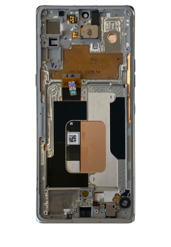 Écran OLED avec cadre pour LG Velvet 5G (cadre ultra-fin 5G non Verizon) (reconditionné) (argent) – Image 4
