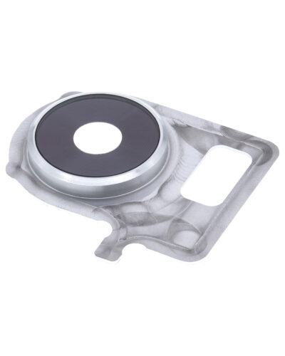 Back Camera Lens With Bracket For LG Velvet (White) – Image 5