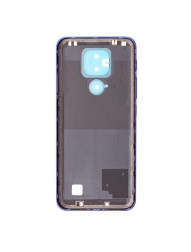 Coque arrière en verre pour Motorola Moto G9 Play (XT2083 / 2020) (Bleu saphir) – Image 3