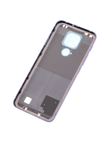 Coque arrière en verre pour Motorola Moto G9 Play (XT2083 / 2020) (Bleu saphir) – Image 2