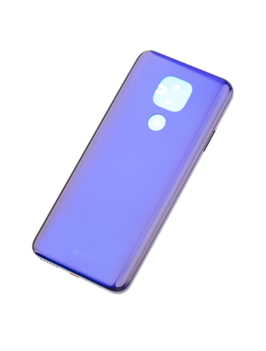 Coque arrière en verre pour Motorola Moto G9 Play (XT2083 / 2020) (Bleu saphir) – Image 5