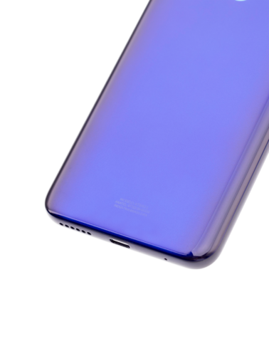 Coque arrière en verre pour Motorola Moto G9 Play (XT2083 / 2020) (Bleu saphir) – Image 6